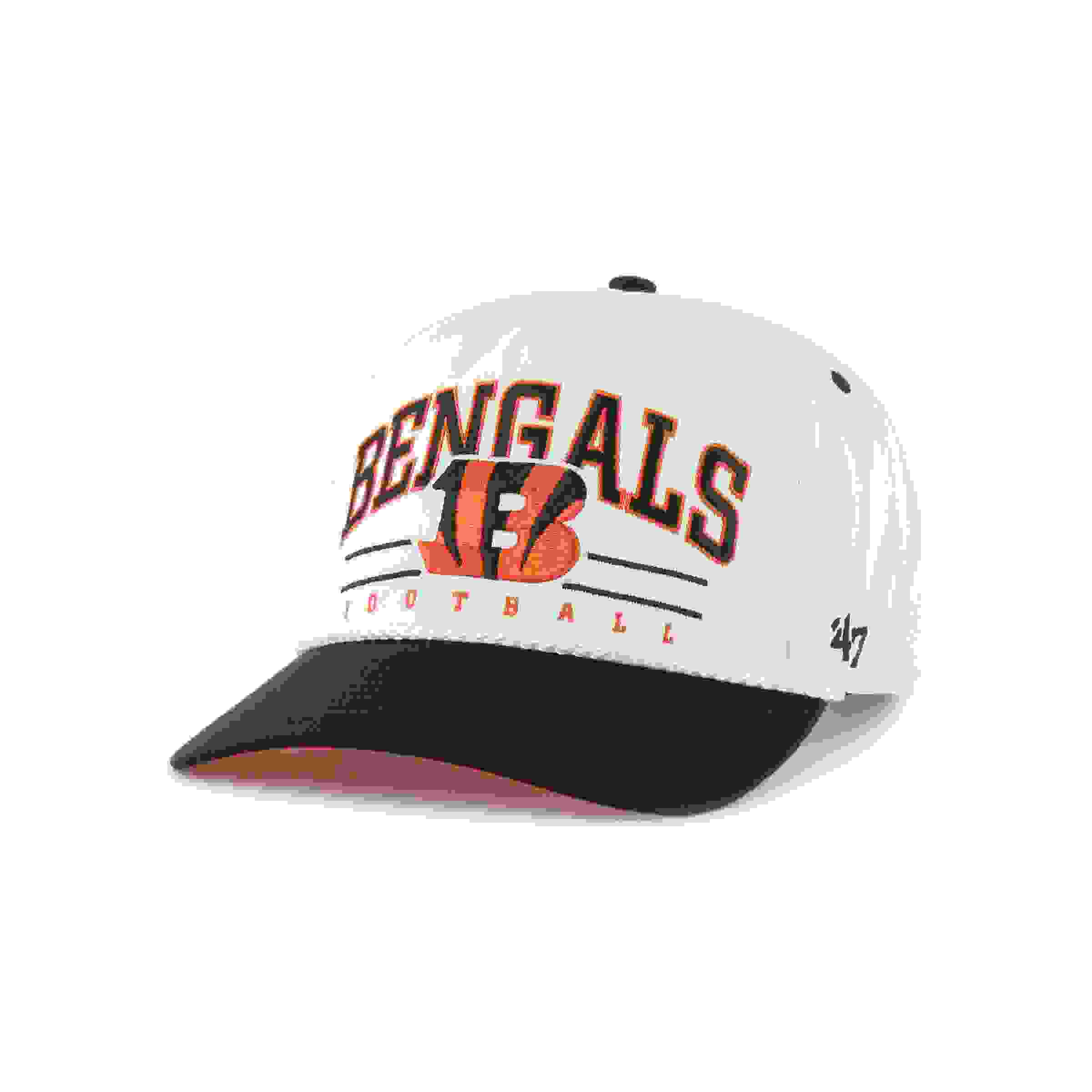 47 Cincinnati Bengals Roscoe Hitch White Snapback Cap